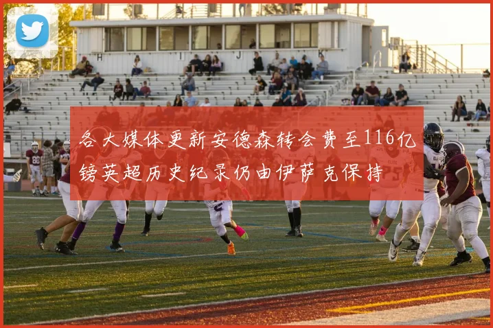 各大媒体更新安德森转会费至116亿镑英超历史纪录仍由伊萨克保持